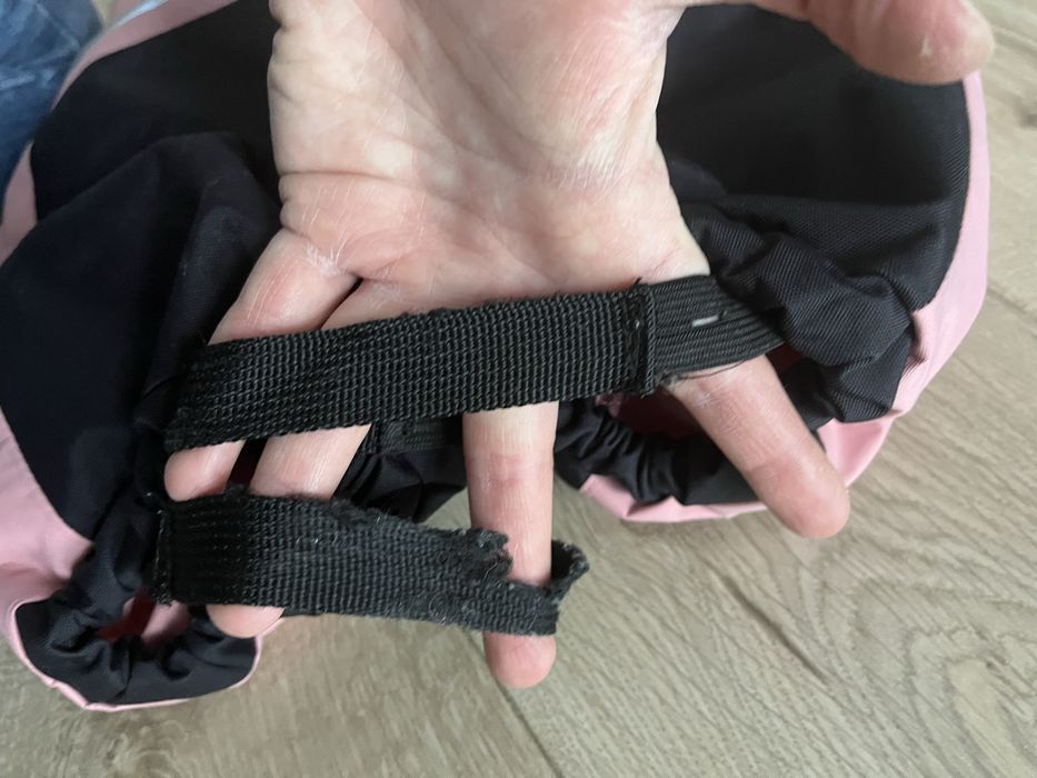 Kombinezon kaxs 92 kappahl różowy czarny dziewczynka na zimę