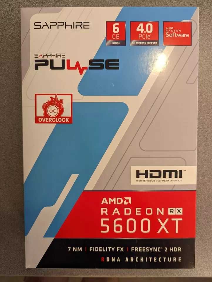 Sapphire Radeon RX 5600 XT PULSE 6144MB