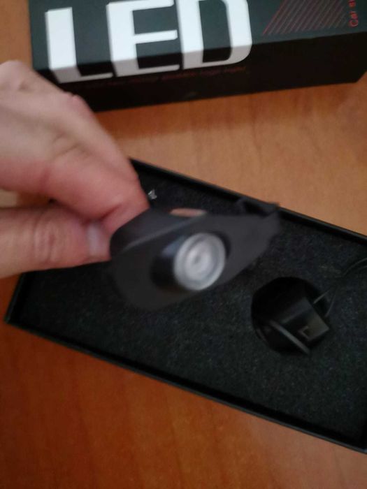 Projetor led  espelho mustang