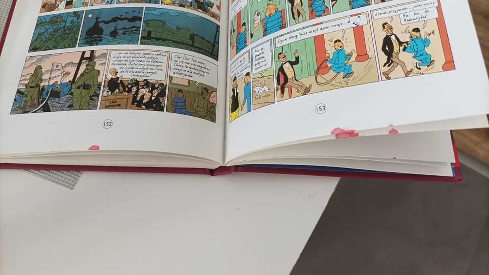 Herge- Tintin.W Ameryce. Cygara faraona. Błękitny lotos