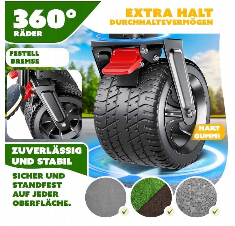 Wózek transportowy GTR9000 wózek ręczny 200litrów