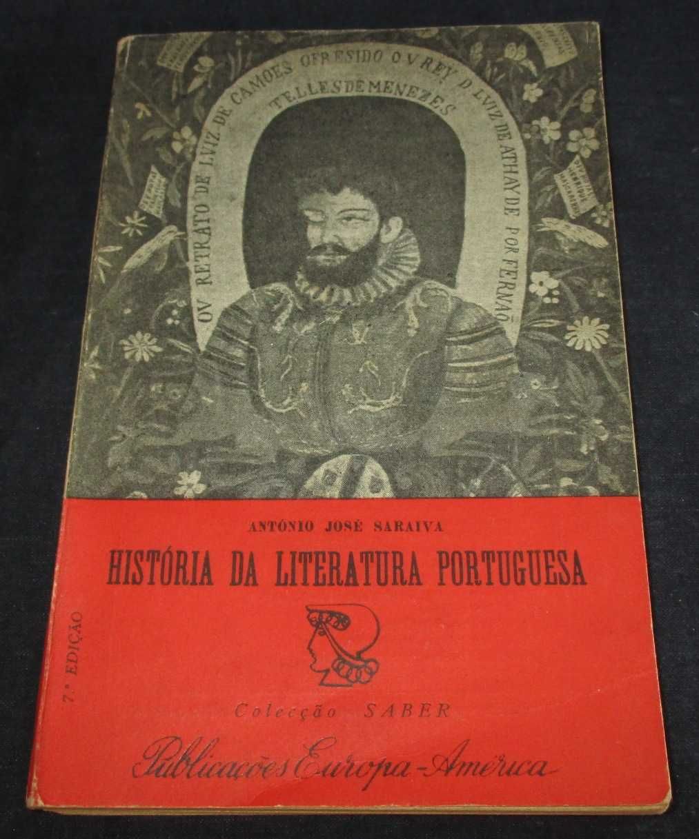 Livro História da Literatura Portuguesa Saber 7