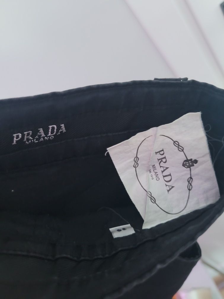 Spodnie black PRADA