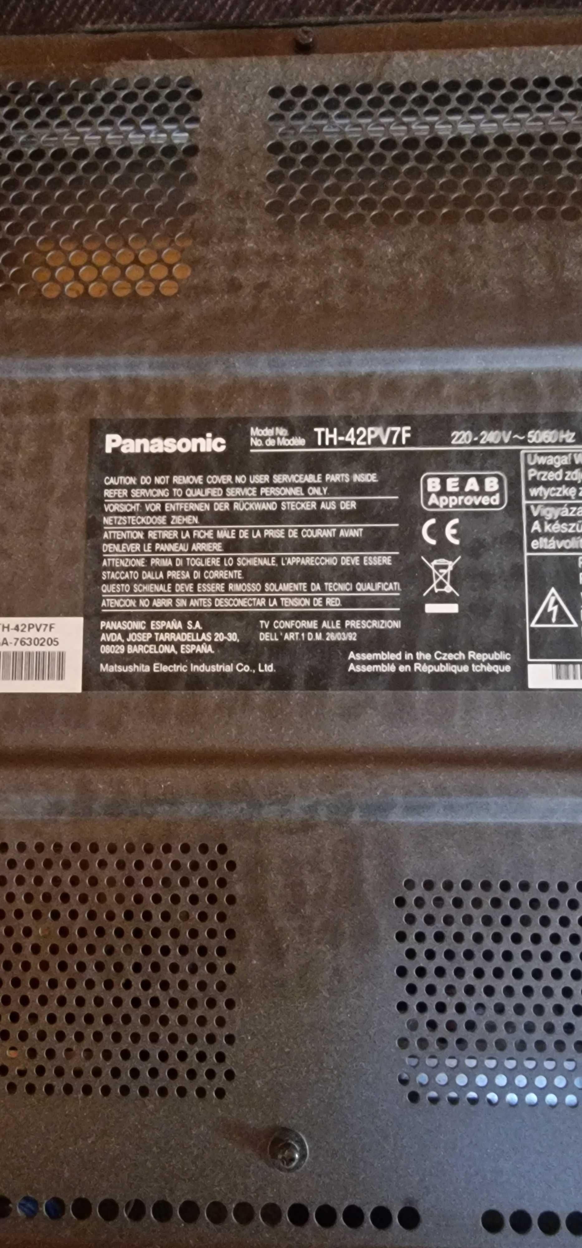 Telewizor plazmowy Panasonic TH-42PV7F