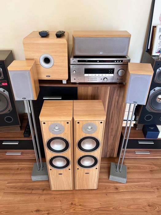 ZESTAW AUDIO kino domowe YAMAHA + ELTAX 100% sprawny gotowy do grania