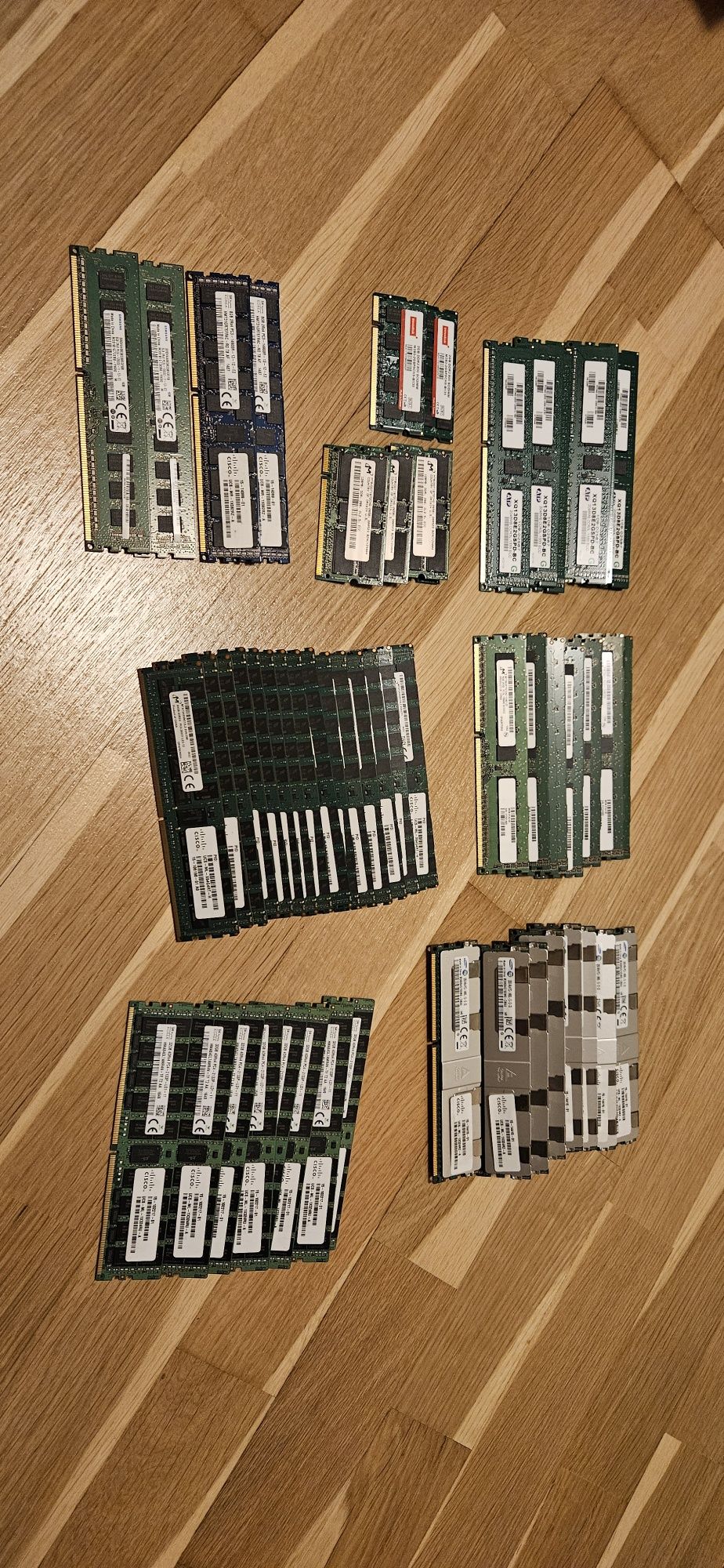 Zamienię pamięci 32GB 64GB DDR3 DDR4 ECC