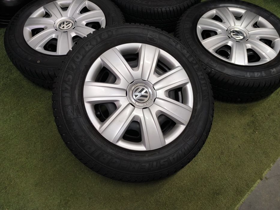 Koła 14" felgi 5x100 et35 opony 175/70/14 VW Polo Fox Seat Ibiza Fabia