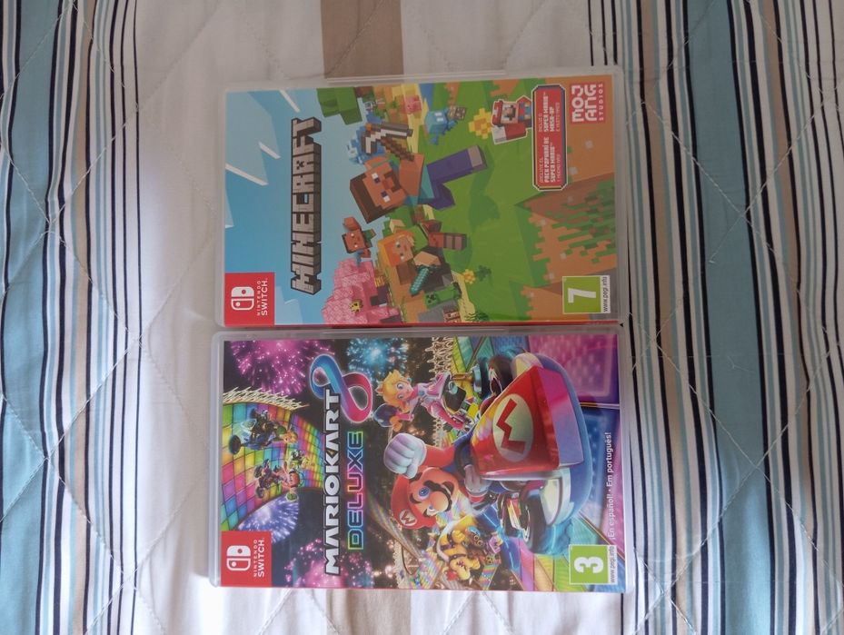 Vendo Nintendo Switch Lite mais jogos