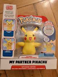 My Partner Pikachu interaktywna figurka 100reakcji dźwięk sensor ruchu