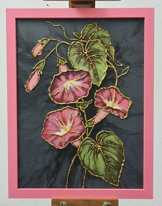 Живопис картина / Natale Air / #35 / Мixed media Art / 2023 / 30/40