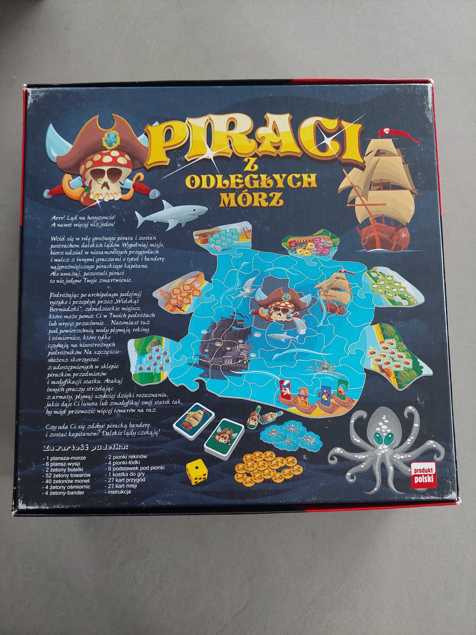 Gra planszowa Piraci z odległych mórz firmy Trefl