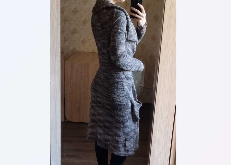 Довгий в’язаний кардиган з вовною Supertrash, розмір M-L/46-48