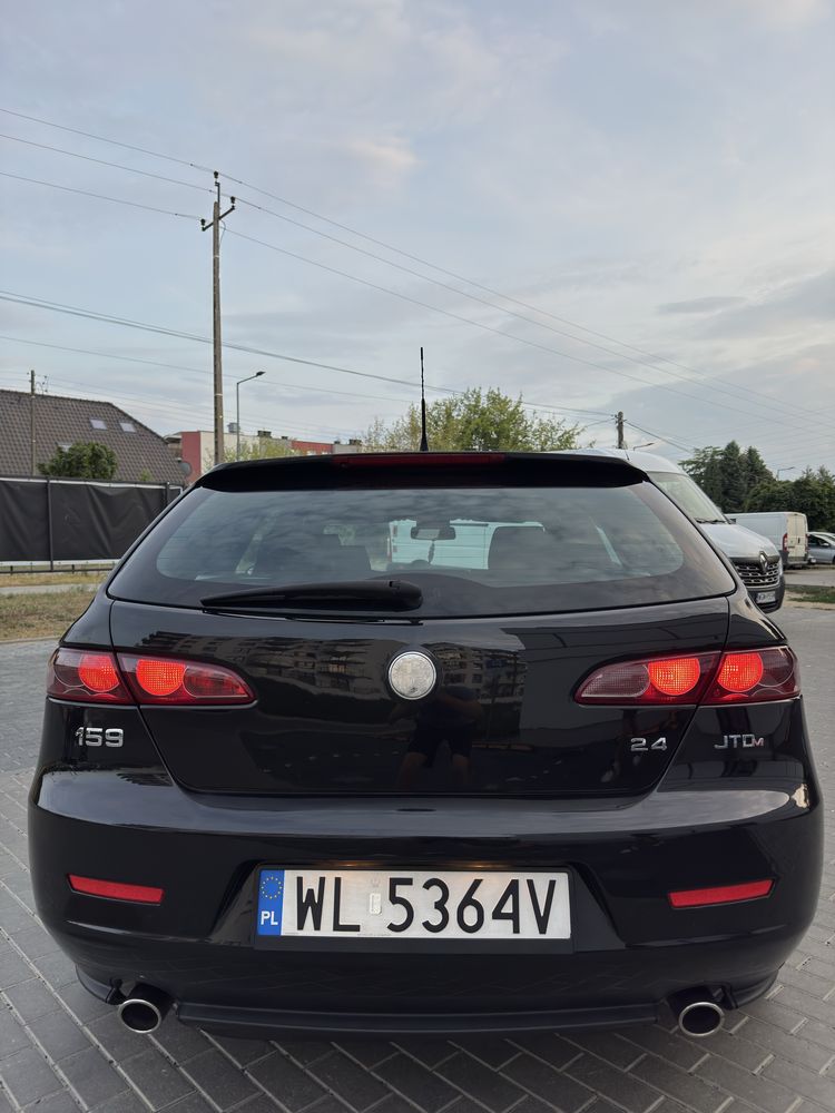 Zadbana Alfa 159 2.4JTDm Szwajcaria Automat 2Klucze Książka Łopatki Fv