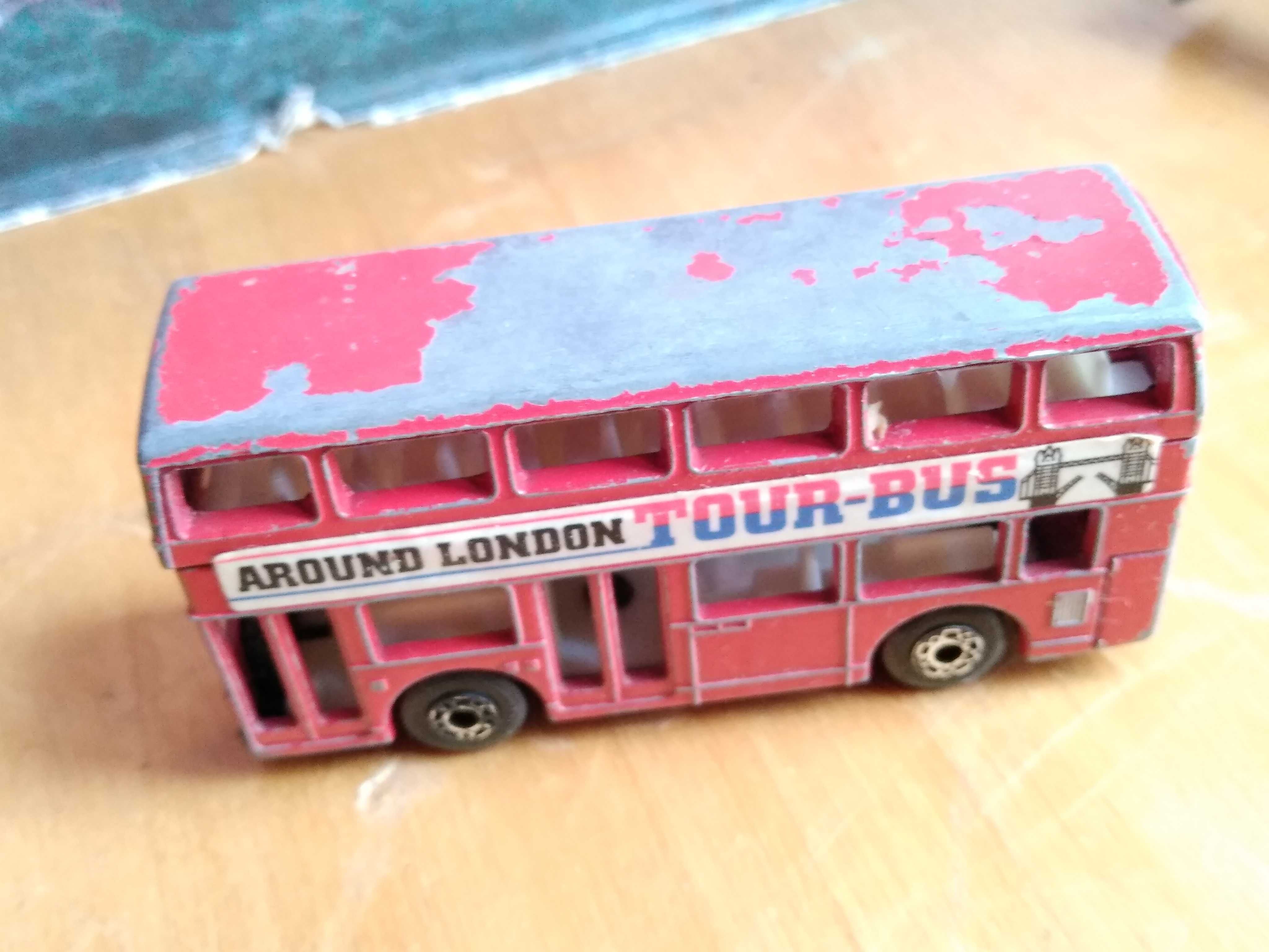 Stary Matchbox resorak autko London Bus Leyland Man model 1981