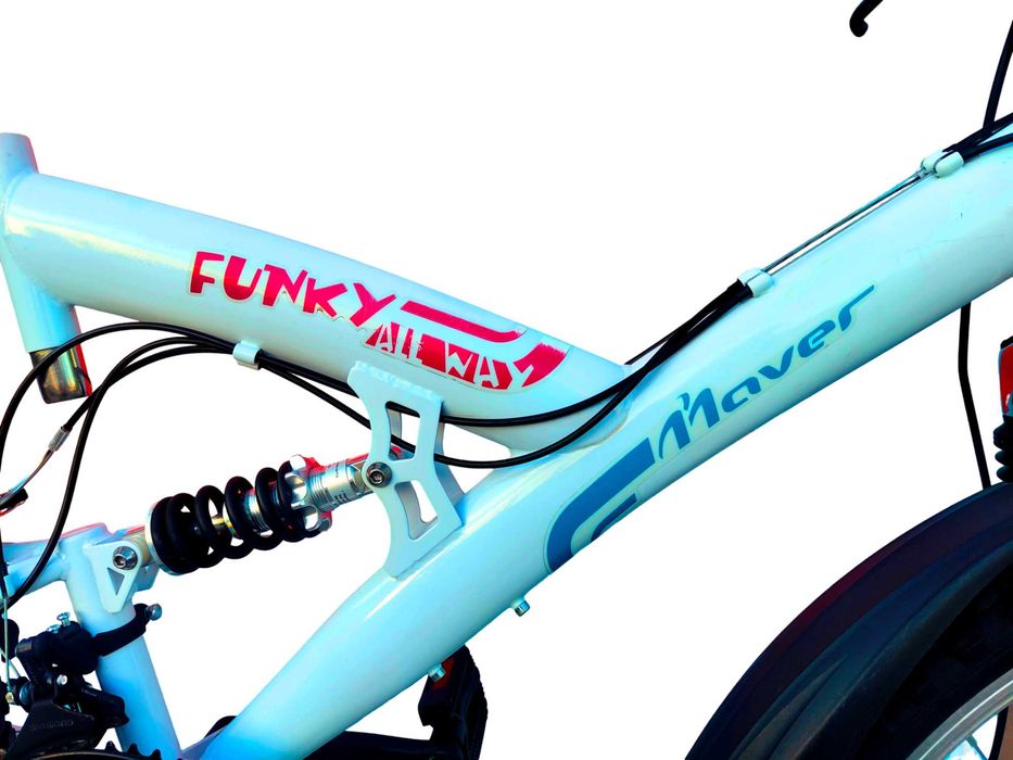 Rower Górski FUNKY NAVER All Way Roz. 12" *Koła 24* Shimano FULL