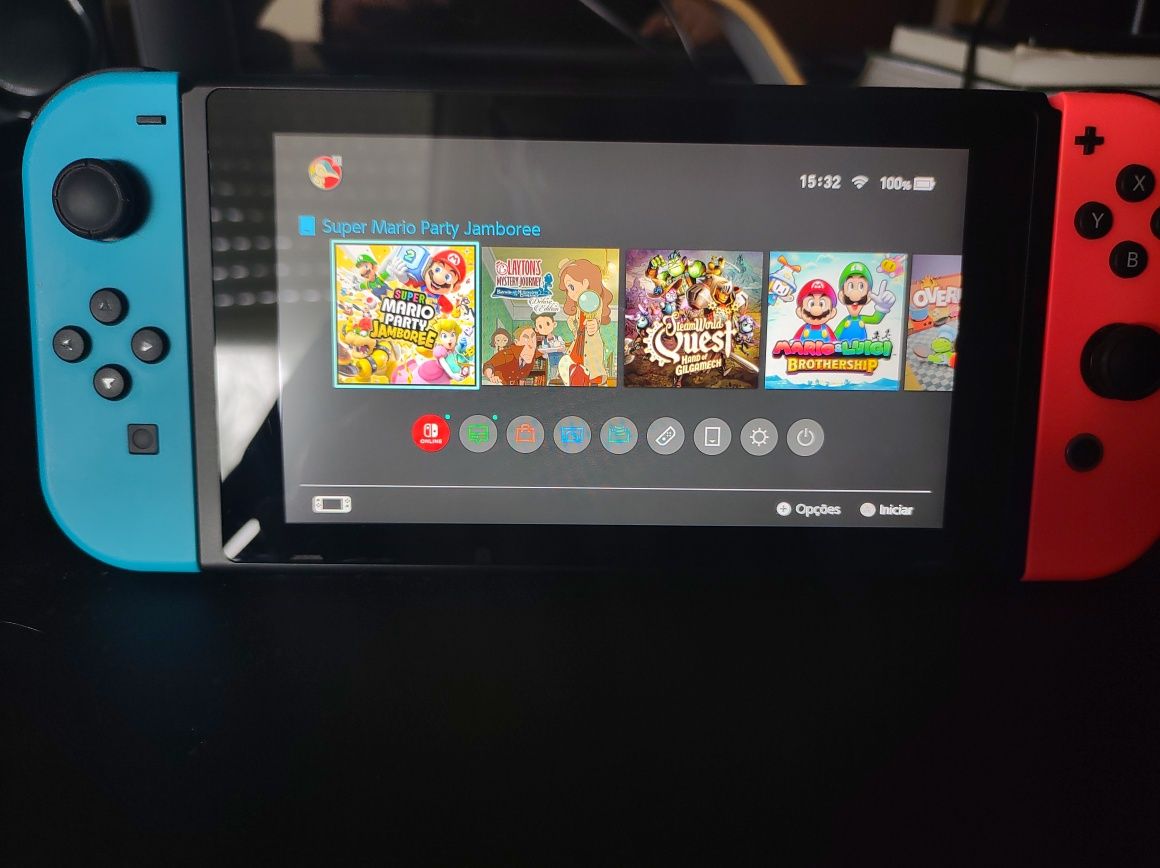 Nintendo Switch V2 + Ring Fit
