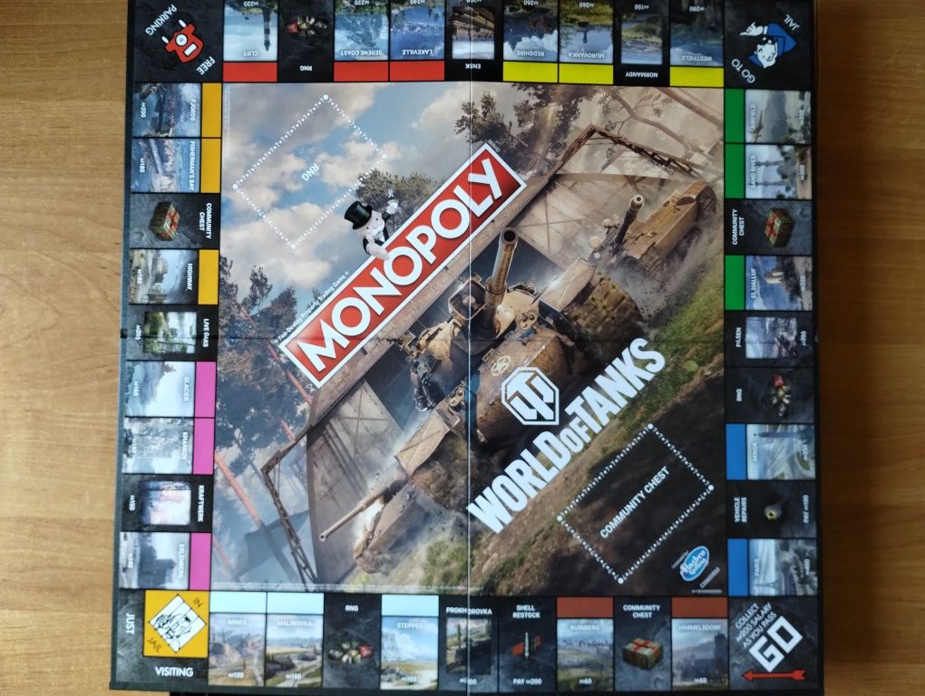 MONOPOLY edycja World Of Tanks