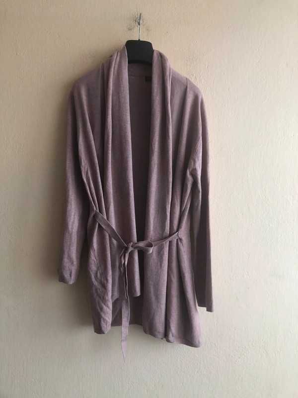 Zara - jak nowy, wiskozowy kardigan (M/L) stan idealny