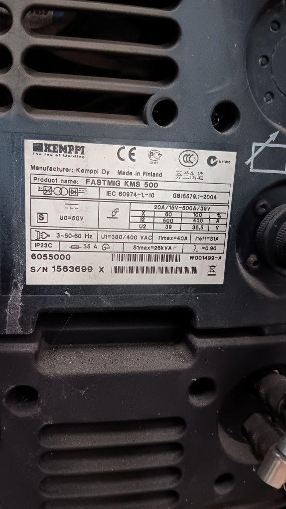 Spawarka Kemppi Fastmig  Kms 500