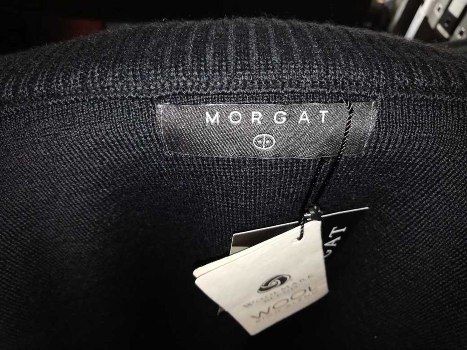 Casaco de Lã Lamerino   Preto Tamanho 52