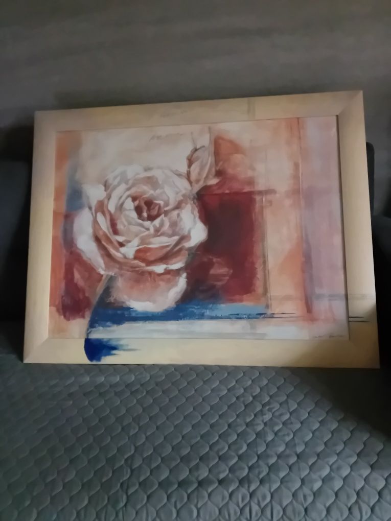 Obraz w pięknej ramie
