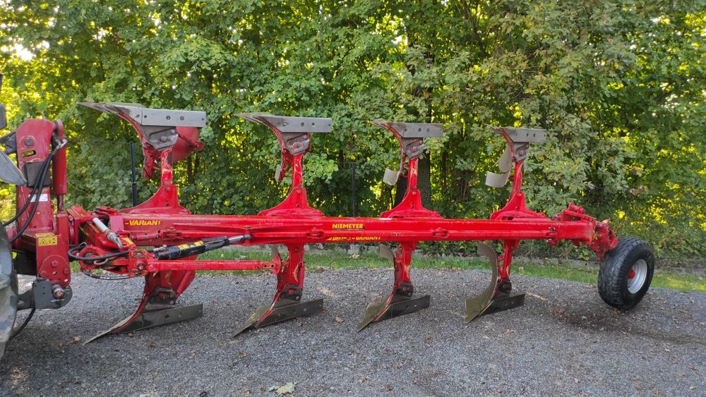 Pług 4 Skibowy obrotowy Niemeyer Delta 3-V Variant Vario Oryginał