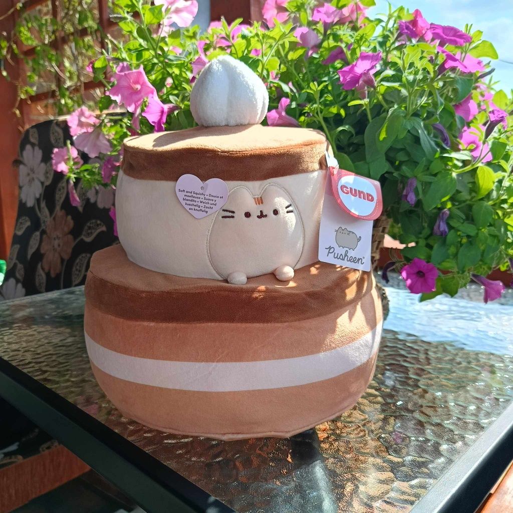Pusheen tort duży!! nowość!! 30 cm maskotka