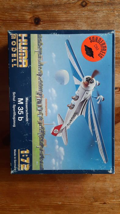 Huma Modell Messerschmitt M35-b Schul- Sportflugzeug