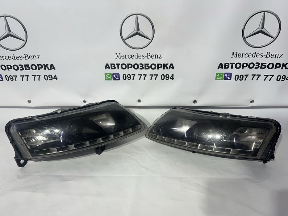 Передние фары тюнинг SONAR LED оптика Audi A6 C6 права ліва фара Ауди
