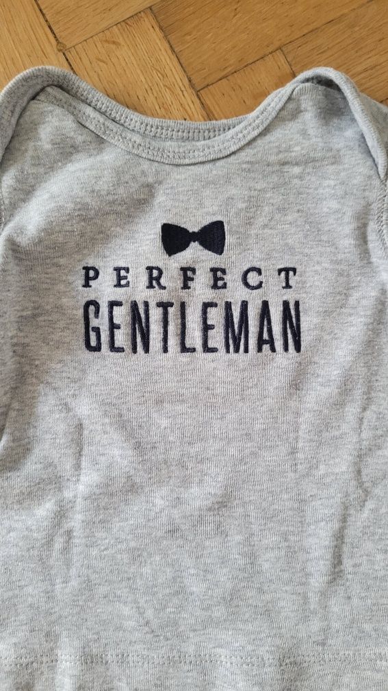 Bluzka długi rękaw Carter's 3 Perfect Gentelmen