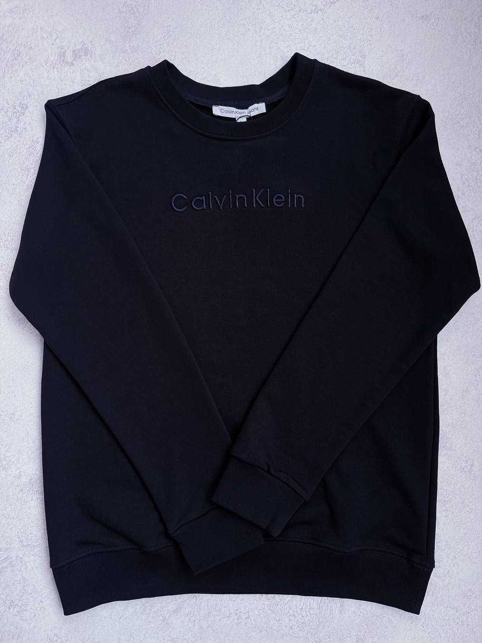 Чоловіча кофта темно синього кольору (світшот) Calvin Klein