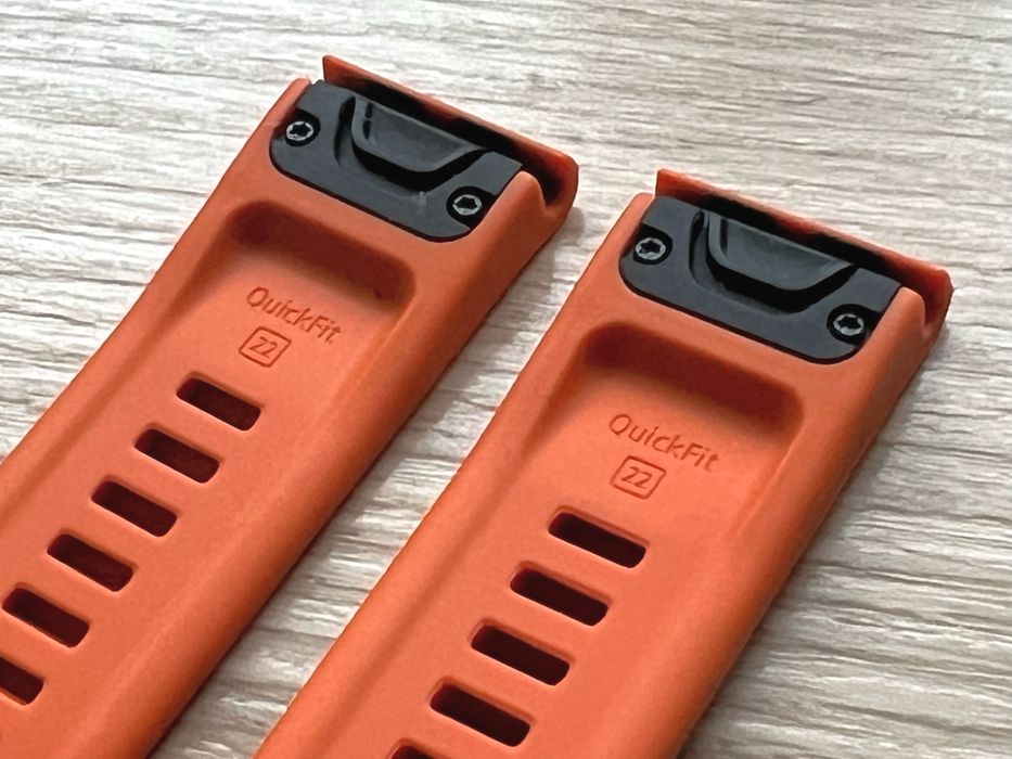 Nowy oryginalny pasek Garmin Fenix Epix QuickFit 22mm pomarańczowy