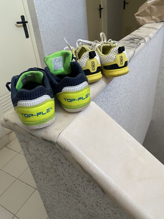 Tenis para a pratica do futsal crianca