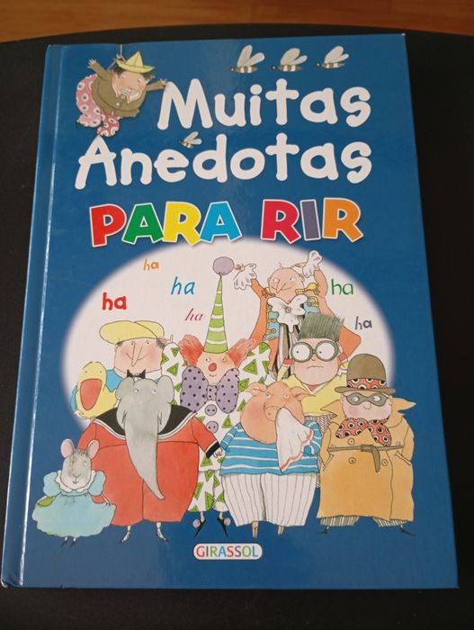 Livro " Muitas anedotas para rir"