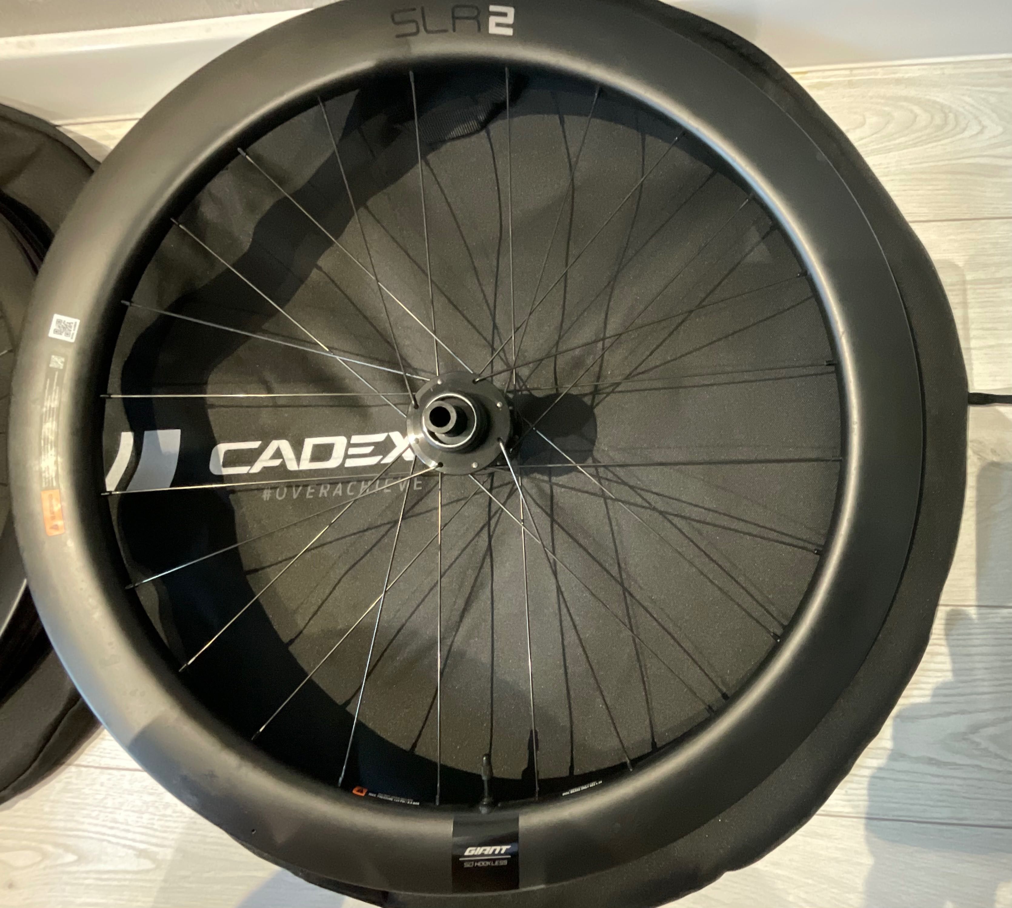 Koła Karbonowe Giant SLR2 50 Disc XDR nowe komplet przód tył