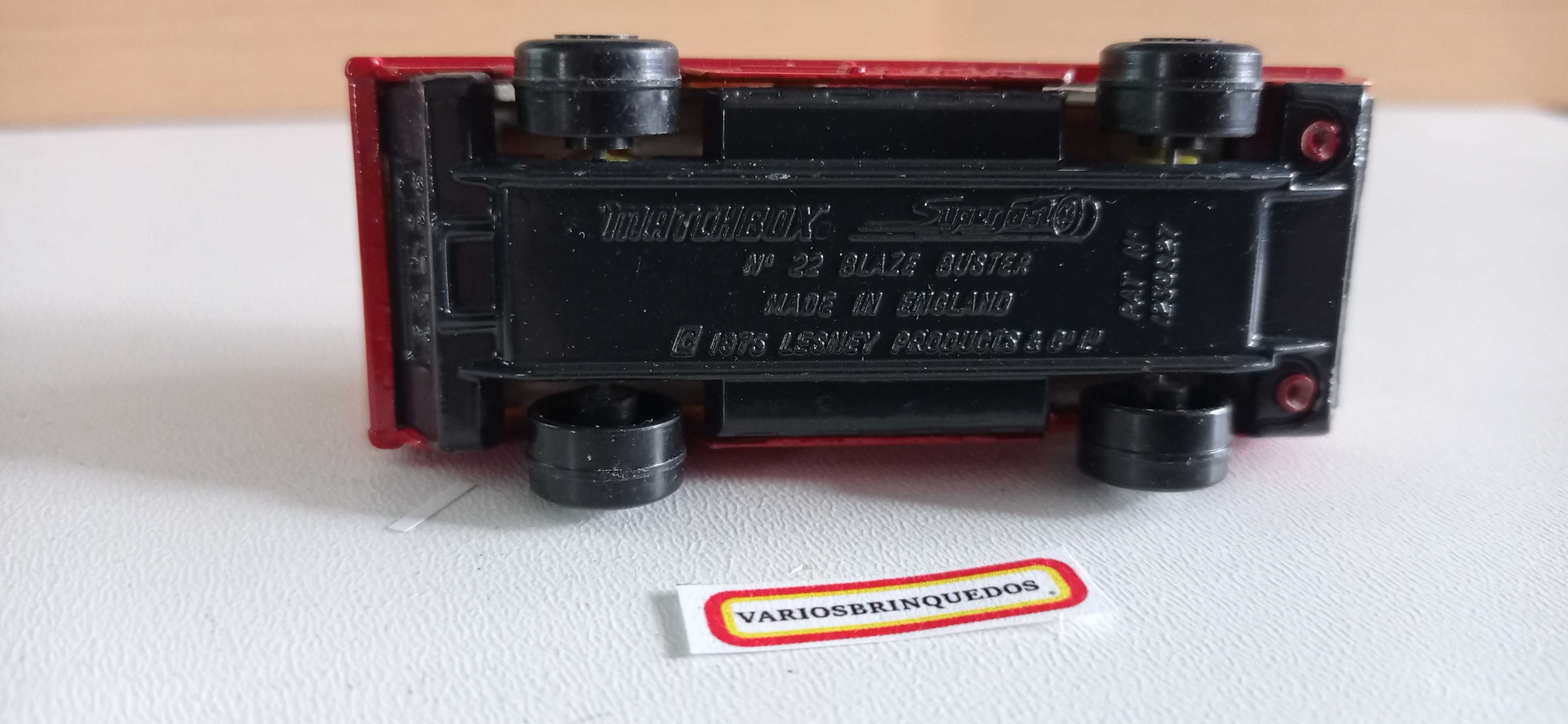 Blaze Buster Fire Engine Nº22           Matchbox Lesney