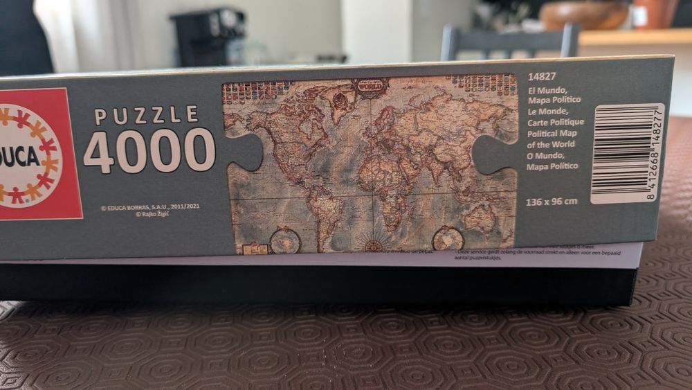 Puzzle 4000 peças como novo