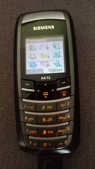 Siemens AX72 stary telefon komórkowy