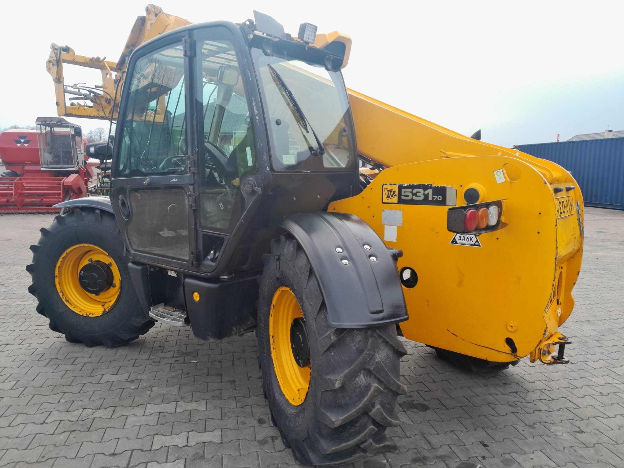 Ładowarka teleskopowa JCB 531 70.Super stan