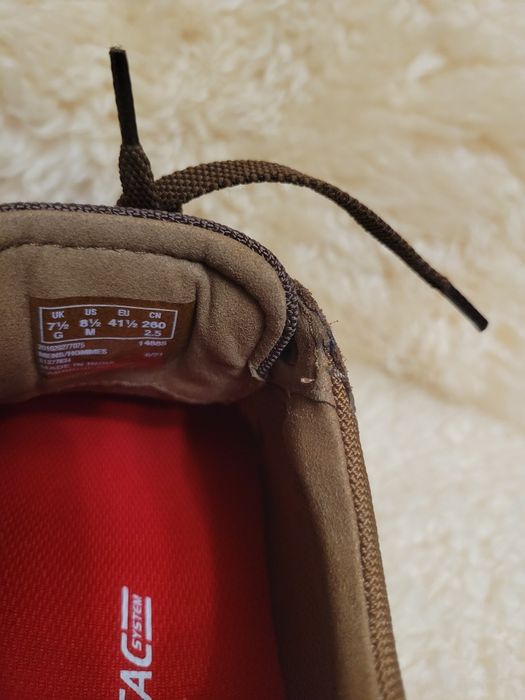 Нові шкіряні чоловічі туфлі кросівки Clarks 41,5