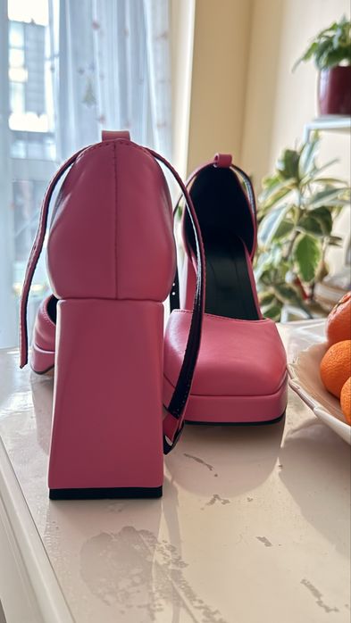 Туфлі святкові рожеві