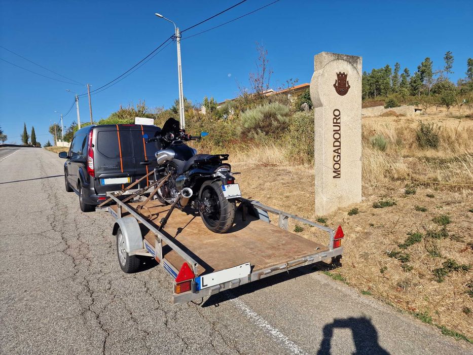 Transporte de viaturas carro mota relote papa reformas moto4