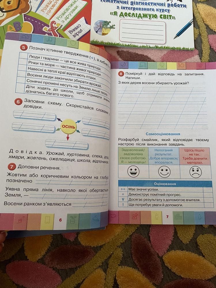 Зошит, діагностичні роботи