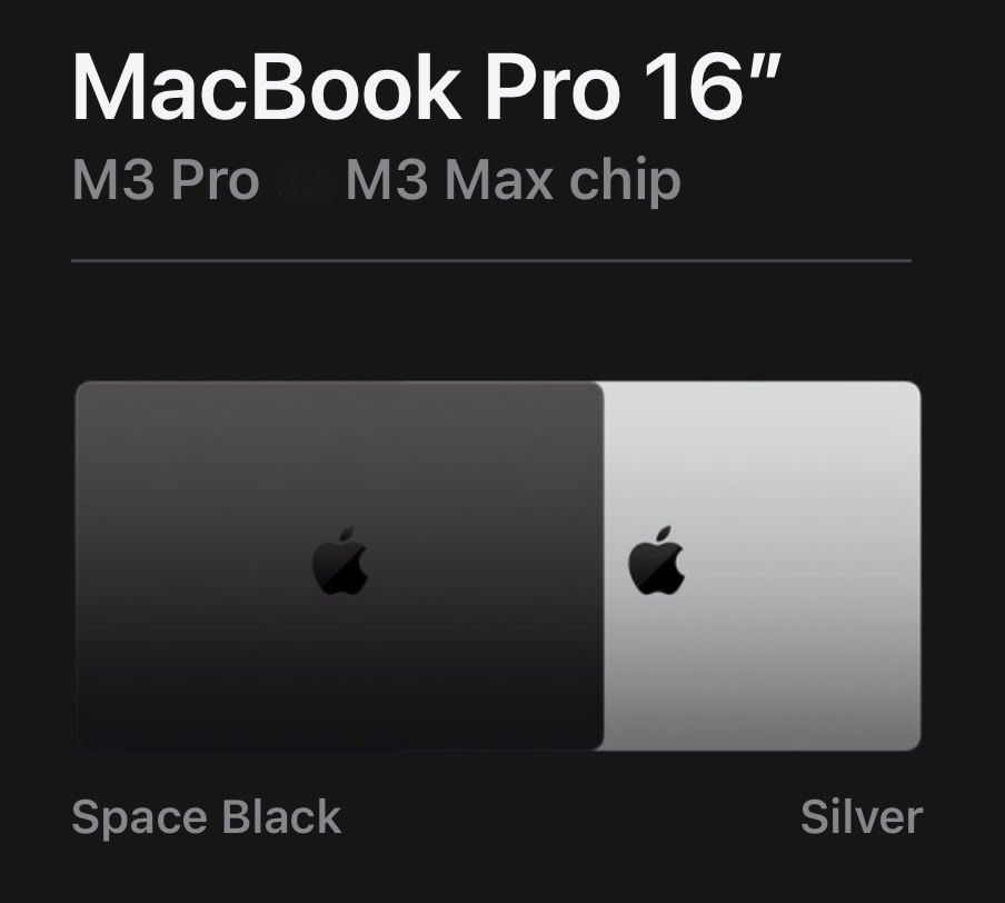 MacBook Pro 16” M3 PRO 18GB/512GB | 18GB/1TB | 36GB/512GB | 36GB/1TB