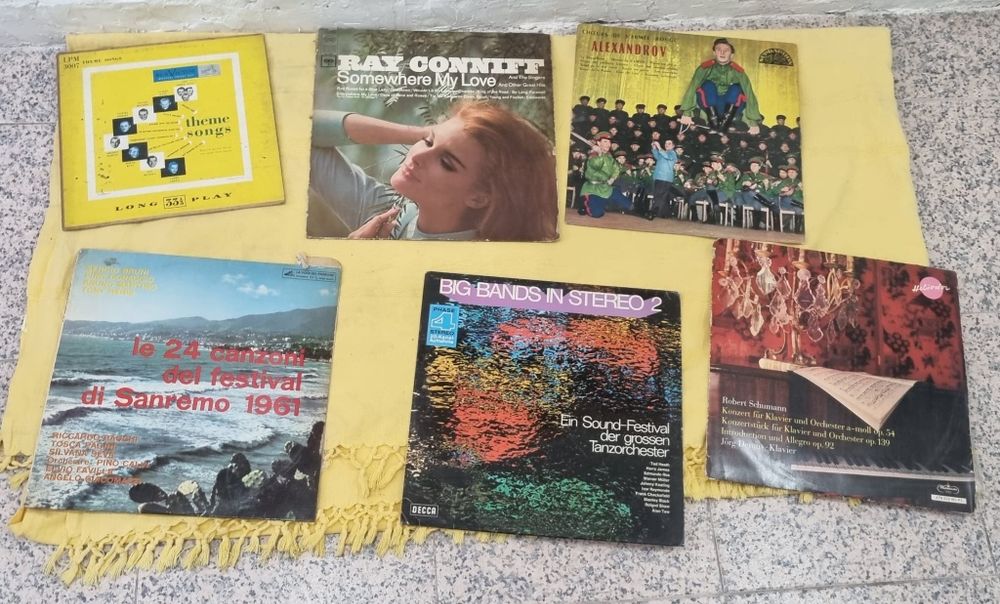 12 Discos Vinis Antigos