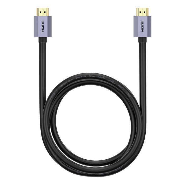 Kabel HDMI 2.0 4K 60Hz Baseus 2m Czarny | Doskonała Jakość Obrazu