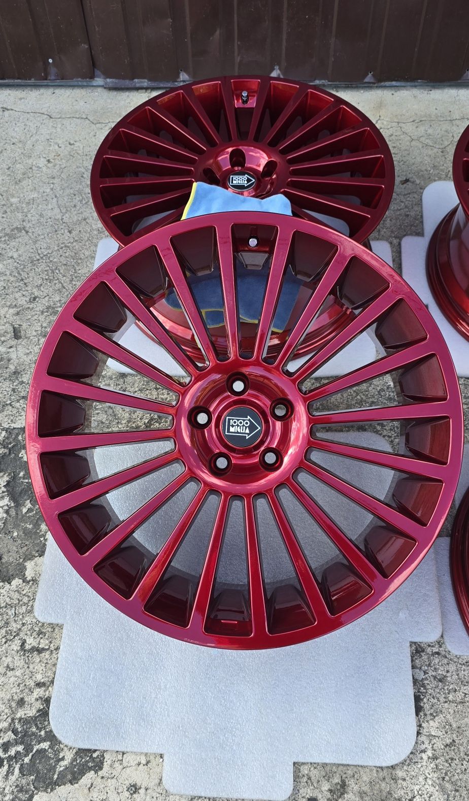 20" 5x112 Candy Red Śliczne Mille Miglia