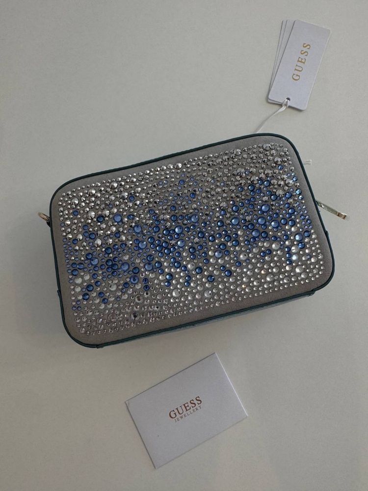 Torebka Guess crossbody z cyrkoniami model Sofia