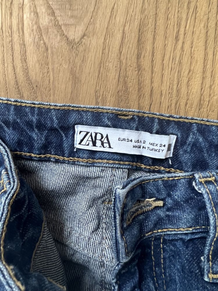 Jeansy Zara rozmiar 34