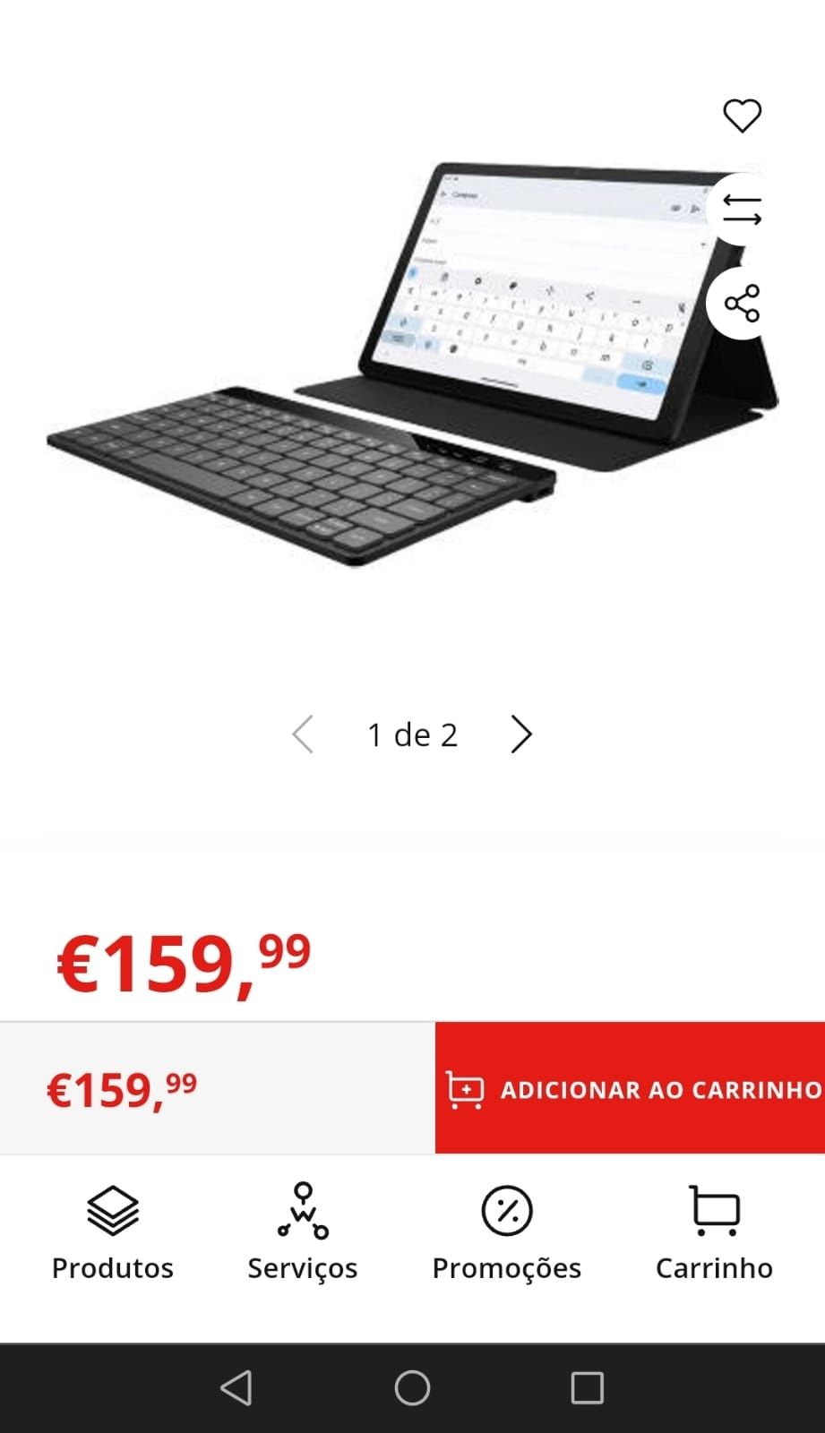 Portátil da Asus com garantia e Tablet TCL com teclado com garantia
